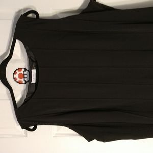 Calvin Klein Black Swing Dress Plus size 24